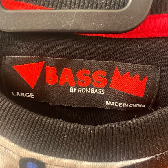 Ron Bass NBA Michael Jordan All Over Print Long Sleeve Shirt Size Large - Picture 6 of 7